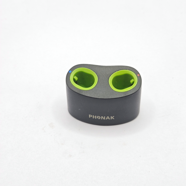 Phonak Mini hearing aid charger RIC, refurbished, for sale.