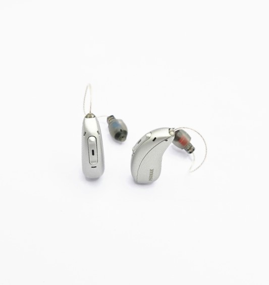 Phonak P90 Rechargeable, refurbished hearing aids, for sale.