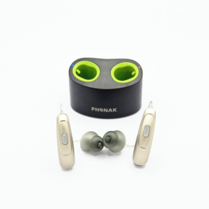 Phonak B90 Rechargeable, refurbished hearing aids, for sale.