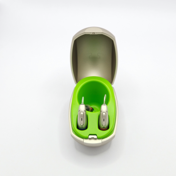 Phonak Paradise(P)90 Rechargeable, refurbished hearing aids, for sale.