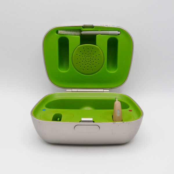 Phonak Belong Hearing Aid with charger case